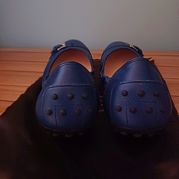 Tod's Ballerina Dee Fibbietta Ballet Flat with Dust Bag Size EU 38.5 NWOB - Picture 13 of 14